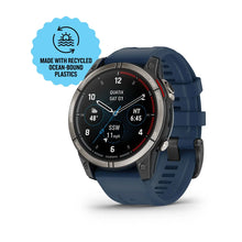 Garmin quatix 7 Pro – flat lay of watch and band