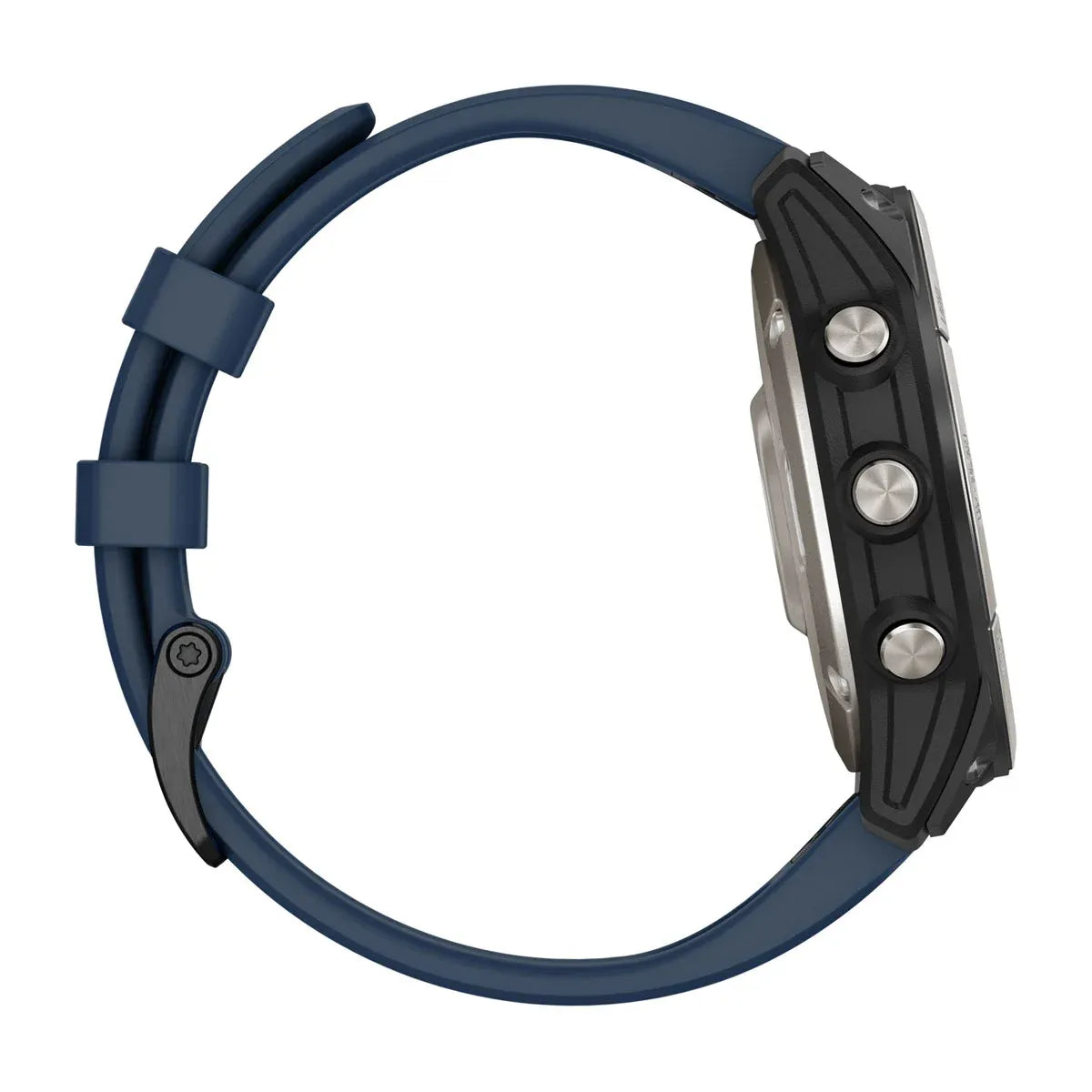 Garmin quatix 7X Solar Edition – rear caseback and sensor close-up
