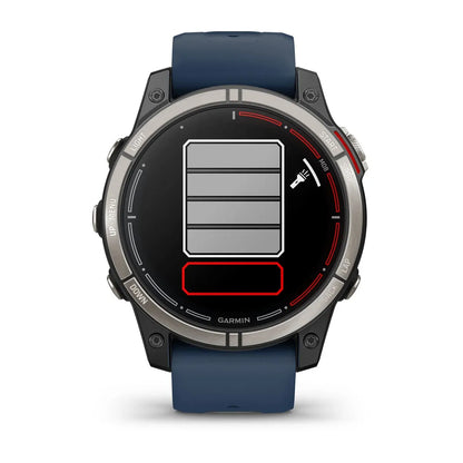 Garmin quatix 7 Pro – clasp and strap hardware close-up