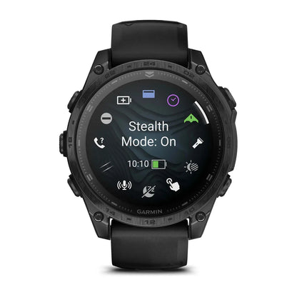 Garmin tactix 8 AMOLED 47 mm Black – clasp and strap hardware detail