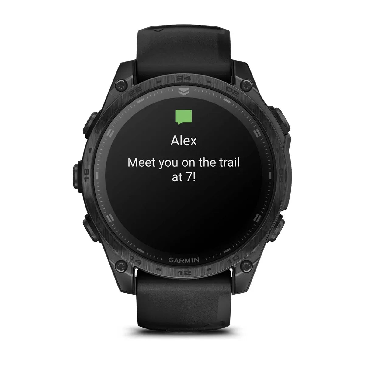 Garmin tactix 8 AMOLED 47 mm Black – buckle underside close‑up
