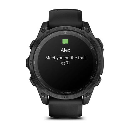Garmin tactix 8 AMOLED 47 mm Black – buckle underside close‑up