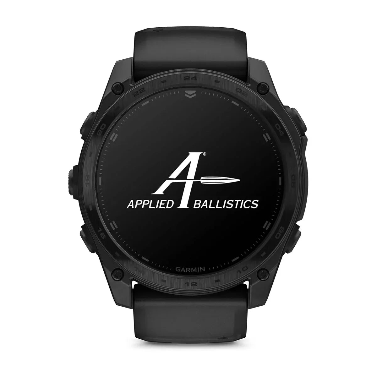 Garmin tactix 8 AMOLED 51 mm Black – side profile showing rugged case and buttons
