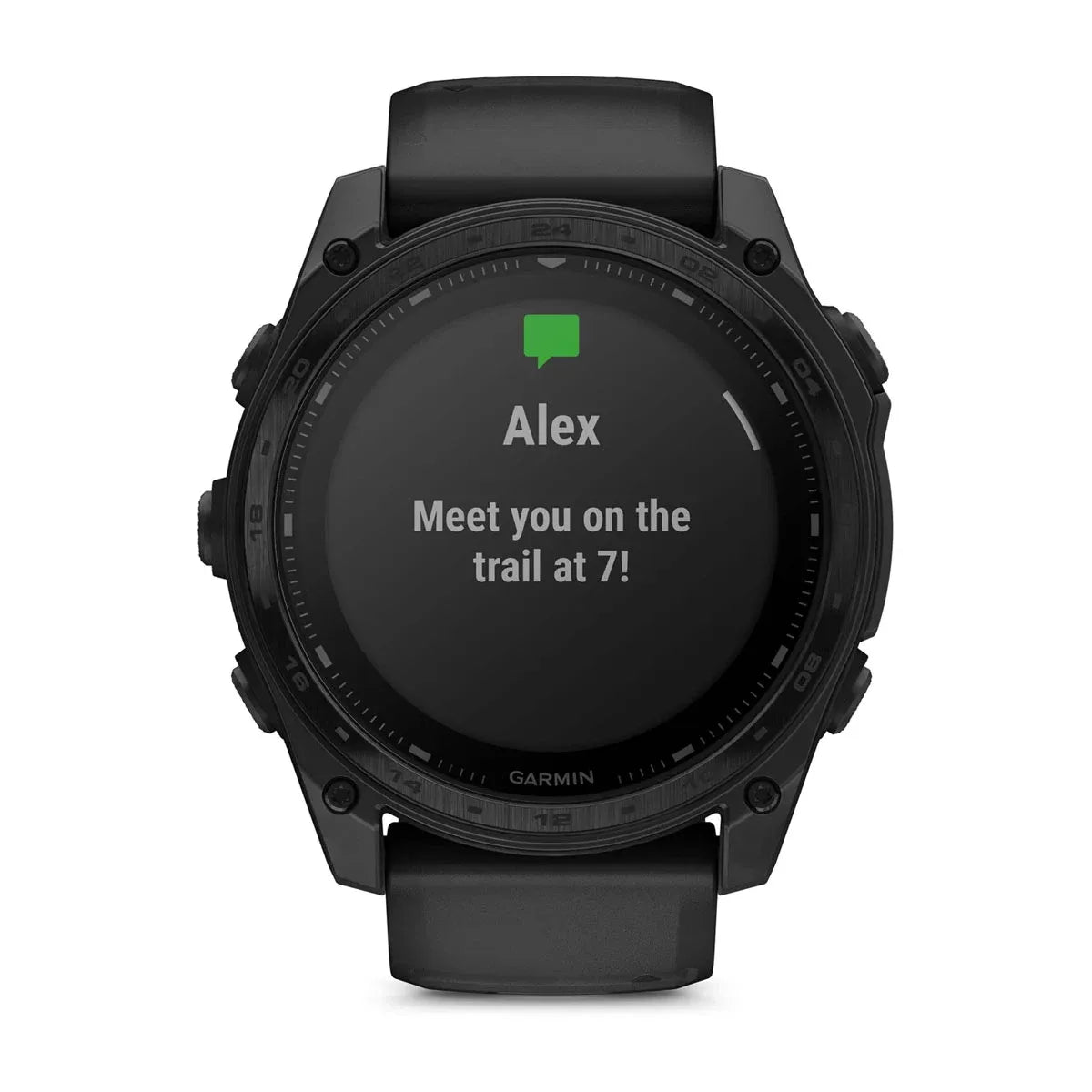 Garmin tactix 8 Solar AB Elite 51 mm Black – straight‑on dial hero image