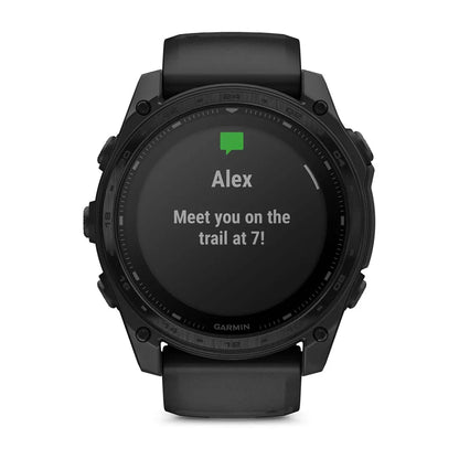 Garmin tactix 8 Solar AB Elite 51 mm Black – straight‑on dial hero image
