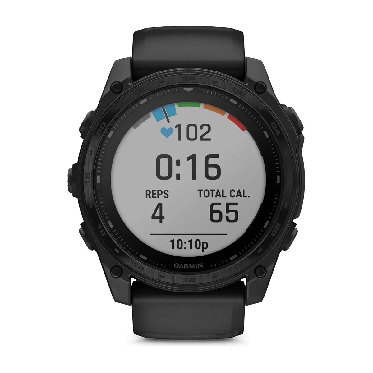 Garmin tactix 8 Solar AB Elite 51 mm Black – clasp and keeper detail