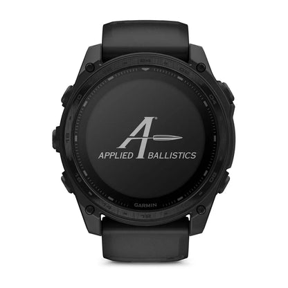 Garmin tactix 8 Solar AB Elite 51 mm Black – top view of bezel and strap lugs