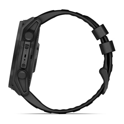 Garmin tactix 8 Solar AB Elite 51 mm Black – rear case engraving detail