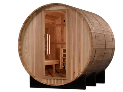 Golden Designs Arosa 4 Person Barrel Sauna