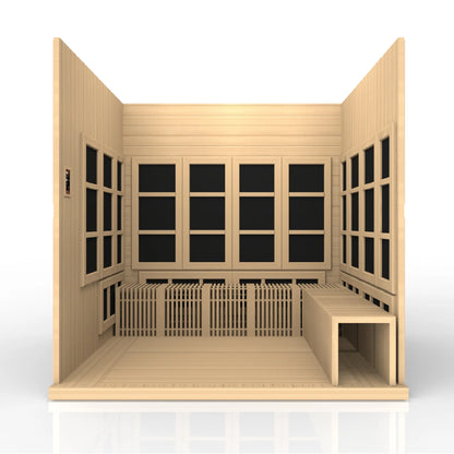 Golden Designs Catalonia 8 Person Far Infrared Sauna