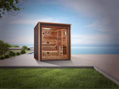 Golden Designs Drammen 3 Person Traditional Sauna