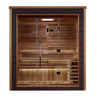 Golden Designs Drammen 3 Person Traditional Sauna
