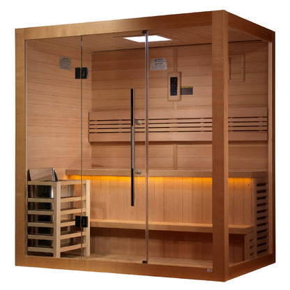 Golden Designs Forssa 3 Person Traditional Sauna