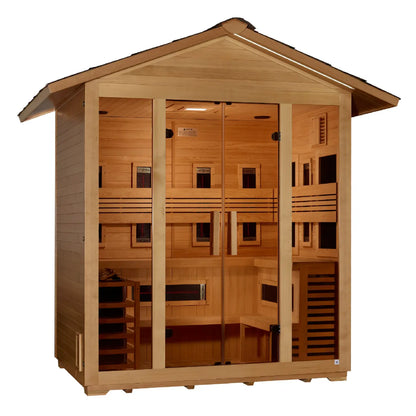 Golden Designs Gargellen 5 Person Hybrid Sauna