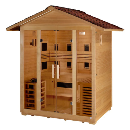 Golden Designs Gargellen 5 Person Hybrid Sauna