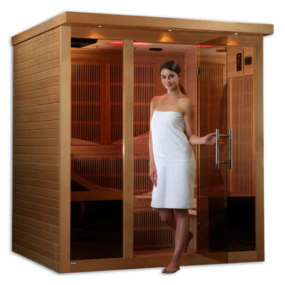 Golden Designs Monaco 6 Person Far Infrared Sauna