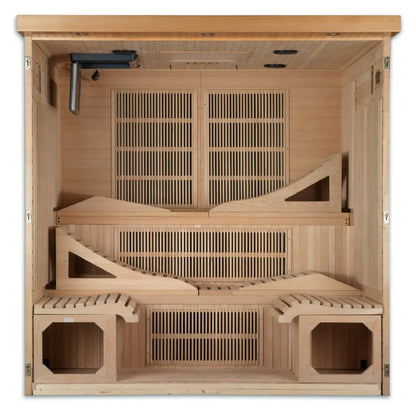 Golden Designs Monaco 6 Person Far Infrared Sauna