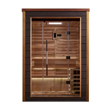 Golden Designs Narvik 2 Person Traditional Sauna