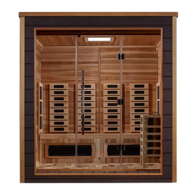 Golden Designs Visby 3 Person Hybrid Sauna