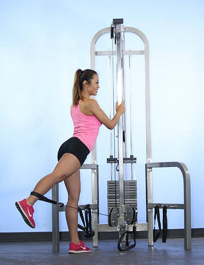 Muscle D Fitness High / Low Pulley Combo Machine