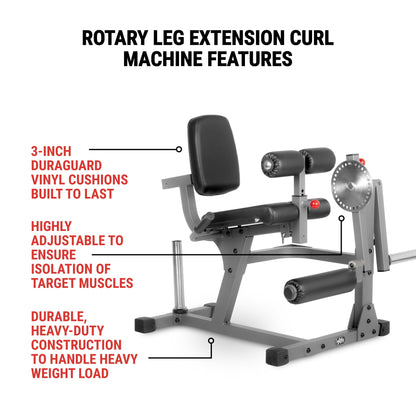 XMARK Rotary Leg Extension Curl Machine