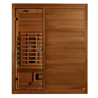Maxxus S-Line Yoga 3 Person Full Spectrum Infrared Sauna