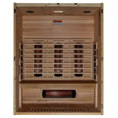 Maxxus S-Line Yoga 3 Person Full Spectrum Infrared Sauna