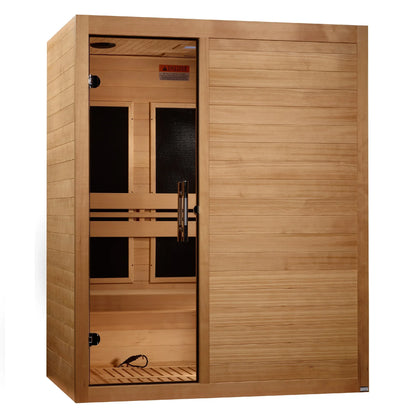 Maxxus S-Line Yoga 3 Person Far Infrared Sauna - view 1