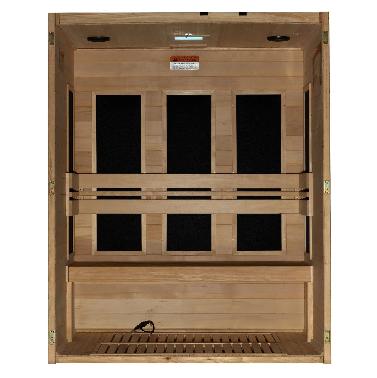 Maxxus S-Line Yoga 3 Person Far Infrared Sauna - view 4