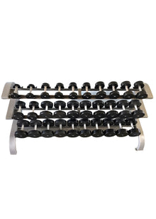 Muscle D Fitness Three Tier 15 Pairs Dumbbell Rack