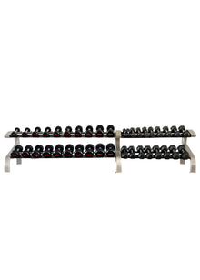 Muscle D Fitness Three Tier 9 Pairs Dumbbell Rack