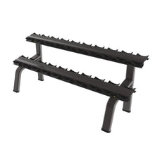 Muscle D Fitness 2 Tier Round Tube Dumbbell Rack