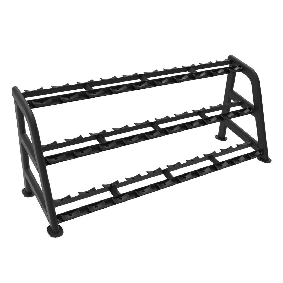 Muscle D Fitness 3 Tier Commercial Dumbbell Rack