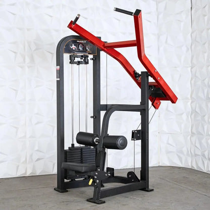 Muscle D Fitness Classic V2 Selectorized Seated Lat Pull Machine