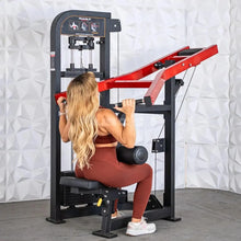 Muscle D Fitness Classic V2 Selectorized Seated Lat Pull Machine