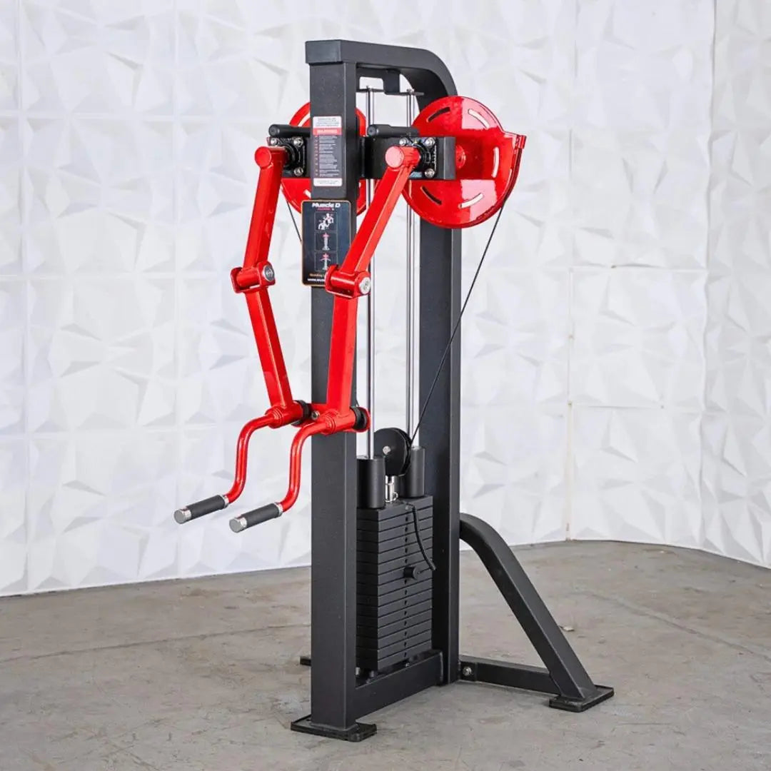 Muscle D Fitness Classic V2 Selectorized Standing Lateral Raise Machin