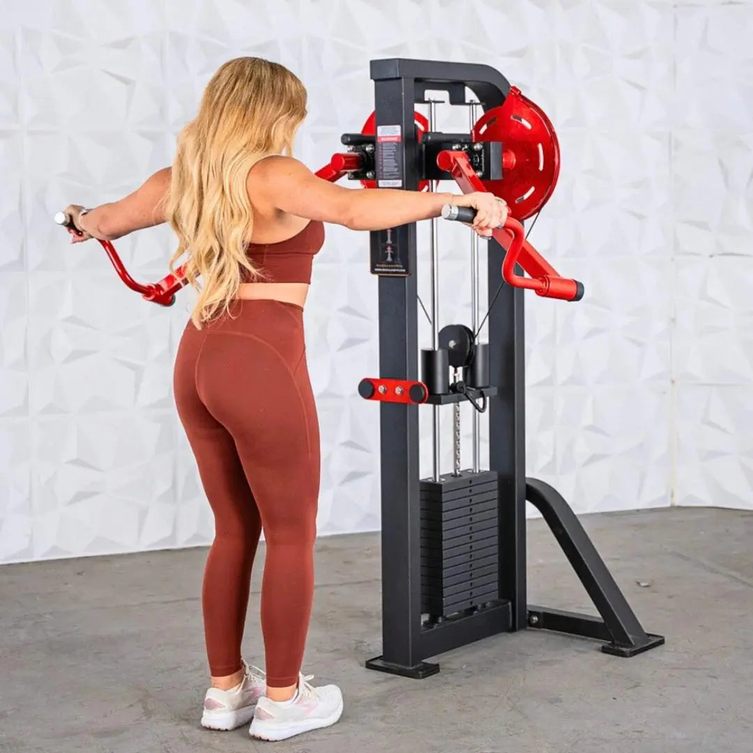 Muscle D Fitness Classic V2 Selectorized Standing Lateral Raise Machin