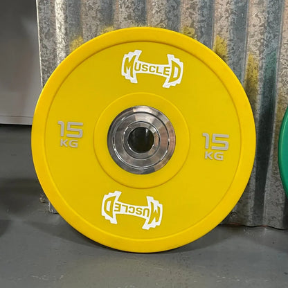 Muscle D Fitness Colored Urethane Bumper Plates