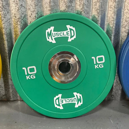 Muscle D Fitness Colored Urethane Bumper Plates