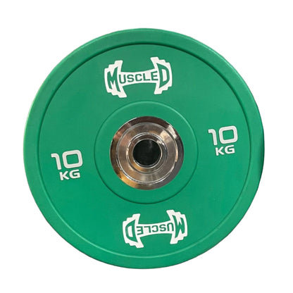 Muscle D Fitness Colored Urethane Bumper Plates