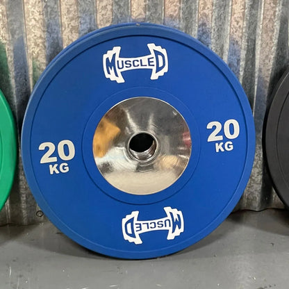 Muscle D Fitness Colored Urethane Bumper Plates