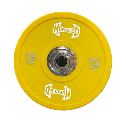 Muscle D Fitness Colored Urethane Bumper Plates