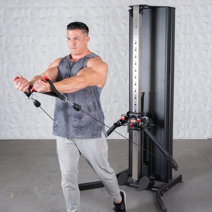 Muscle D Fitness Dual Adjustable Functional Trainer