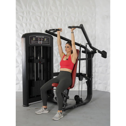 Muscle D Fitness Elite Selectorized Shoulder Press Machine