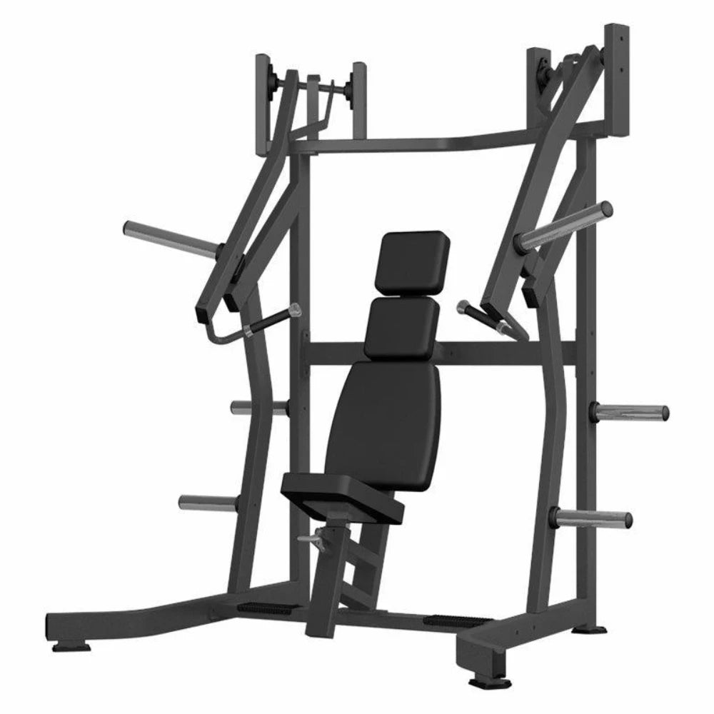 Muscle D Fitness Excel Iso-Lateral Incline Press machine with bench