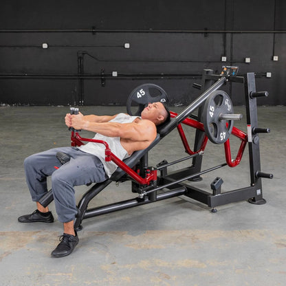 Muscle D Fitness Power Leverage V2 Decline Chest Fly Machine