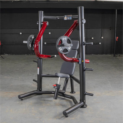 Muscle D Fitness Power Leverage V2 Decline Chest Press Machine