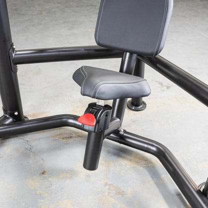 Muscle D Fitness Power Leverage V2 Decline Chest Press Machine