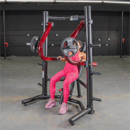 Muscle D Fitness Power Leverage V2 Decline Chest Press Machine