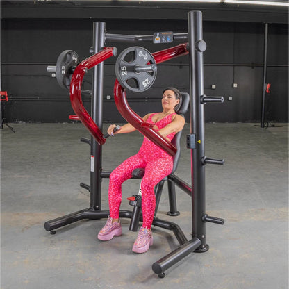 Muscle D Fitness Power Leverage V2 Decline Chest Press Machine